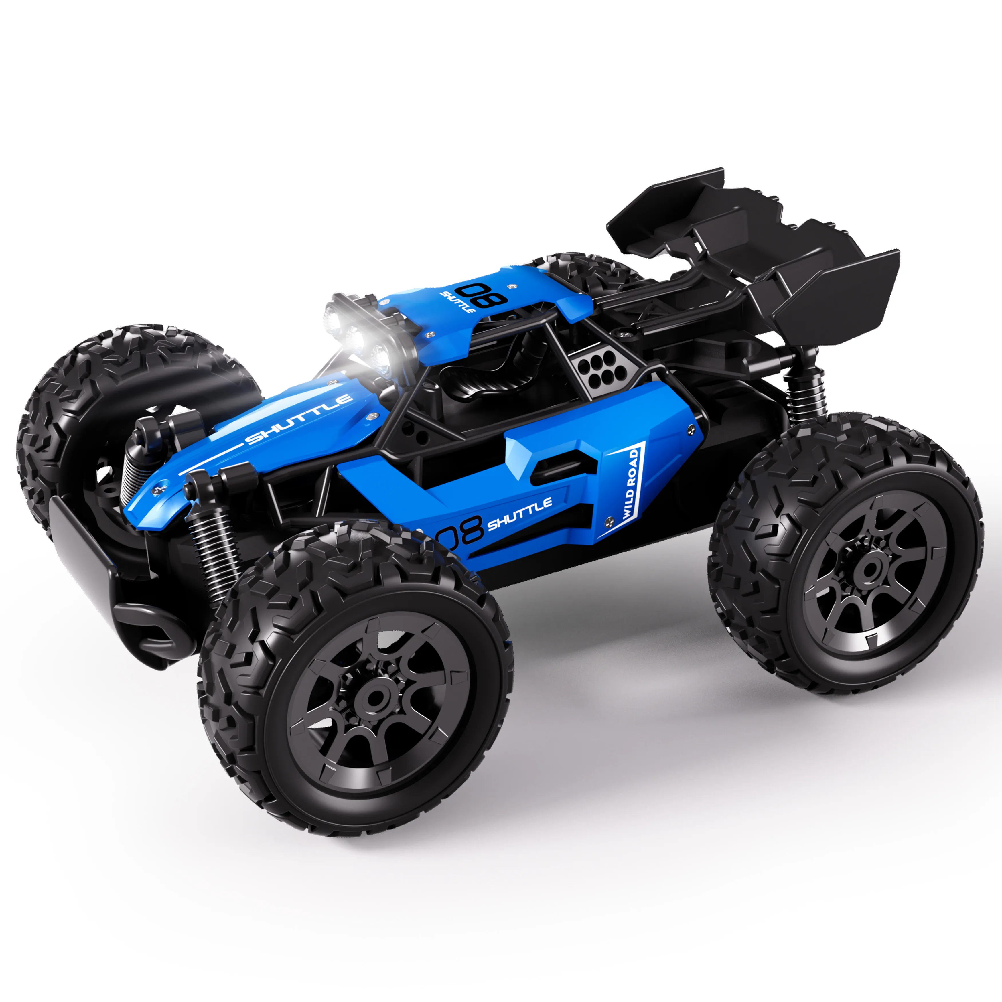 2WD Mini Metal RC Truck - Blue