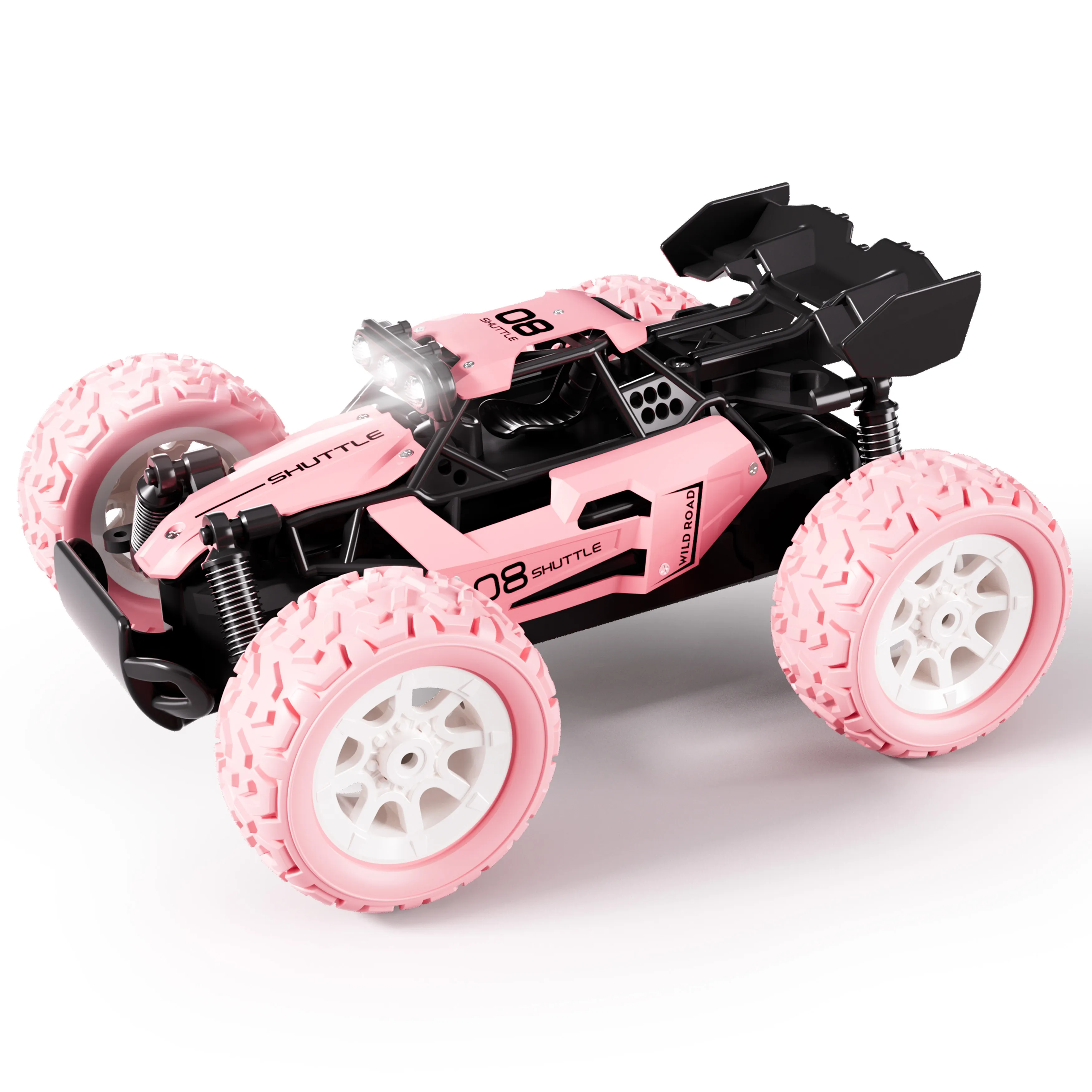 2WD Mini Metal RC Truck - Pink