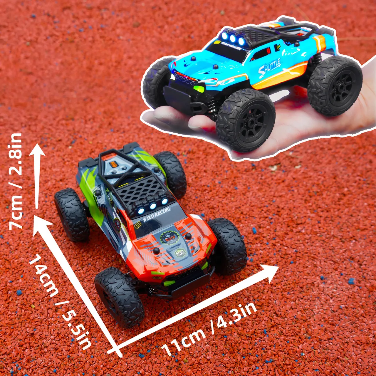 2WD Mini RC Truck - 3