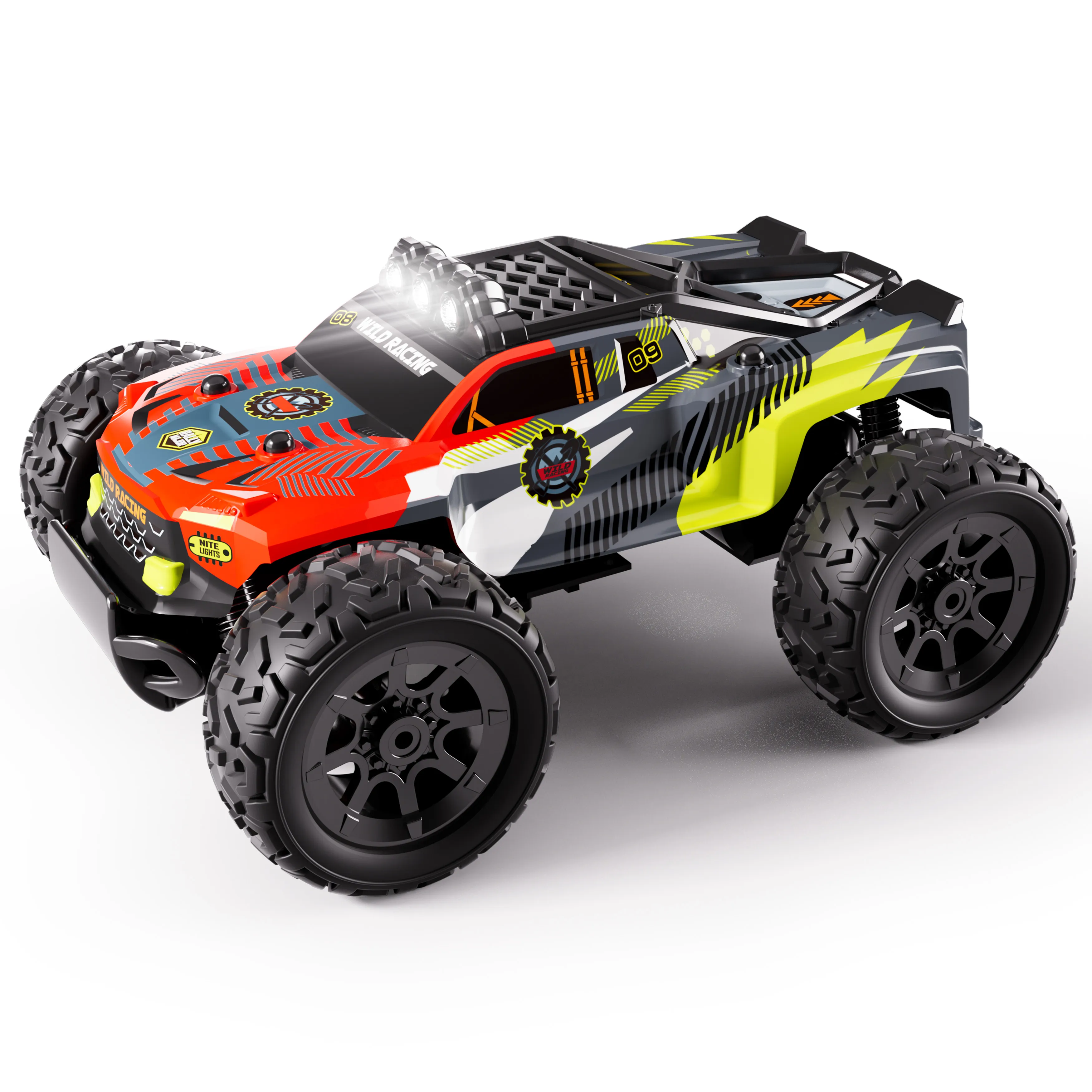 2WD Mini RC Truck - Red