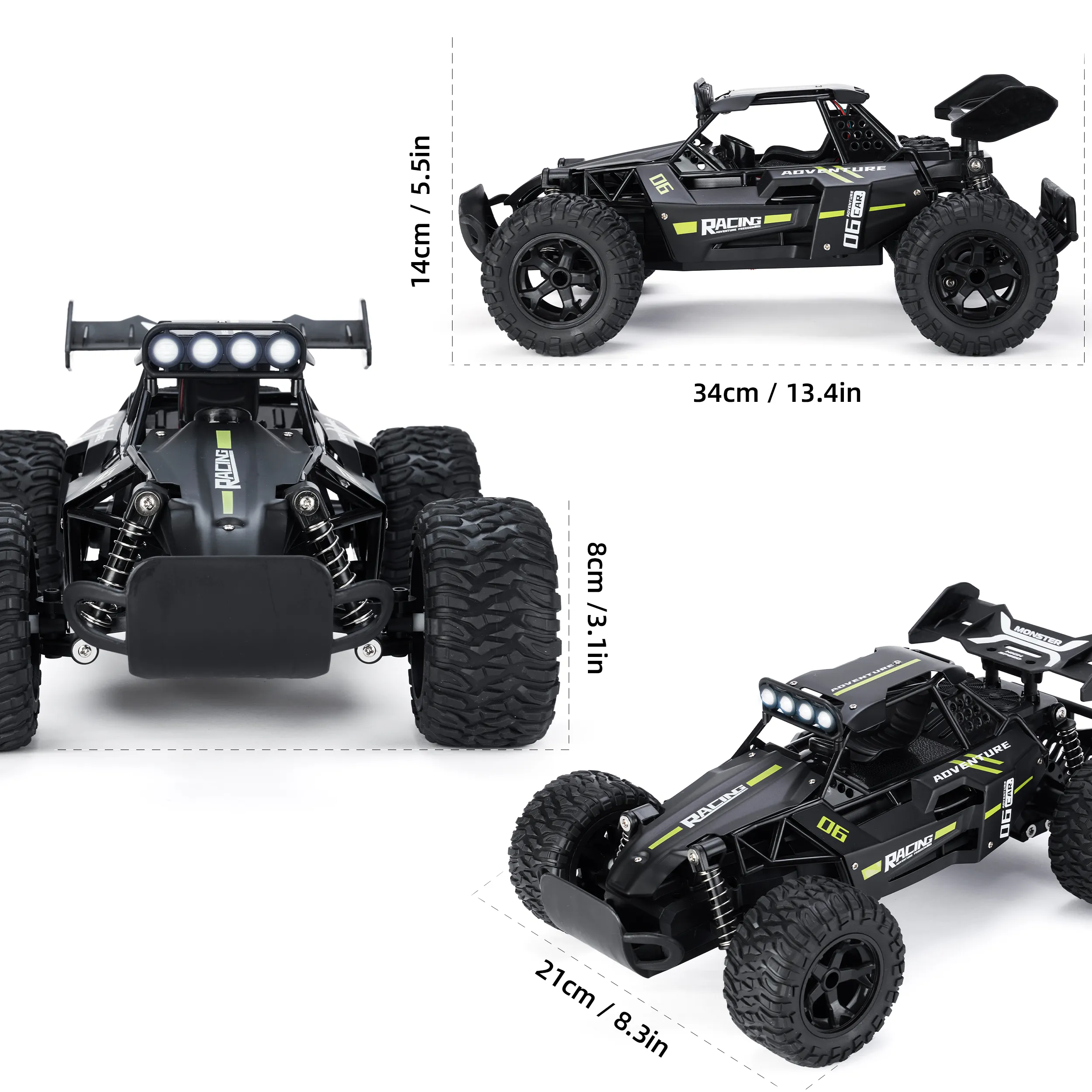2WD Metal RC Truck Pro - 4