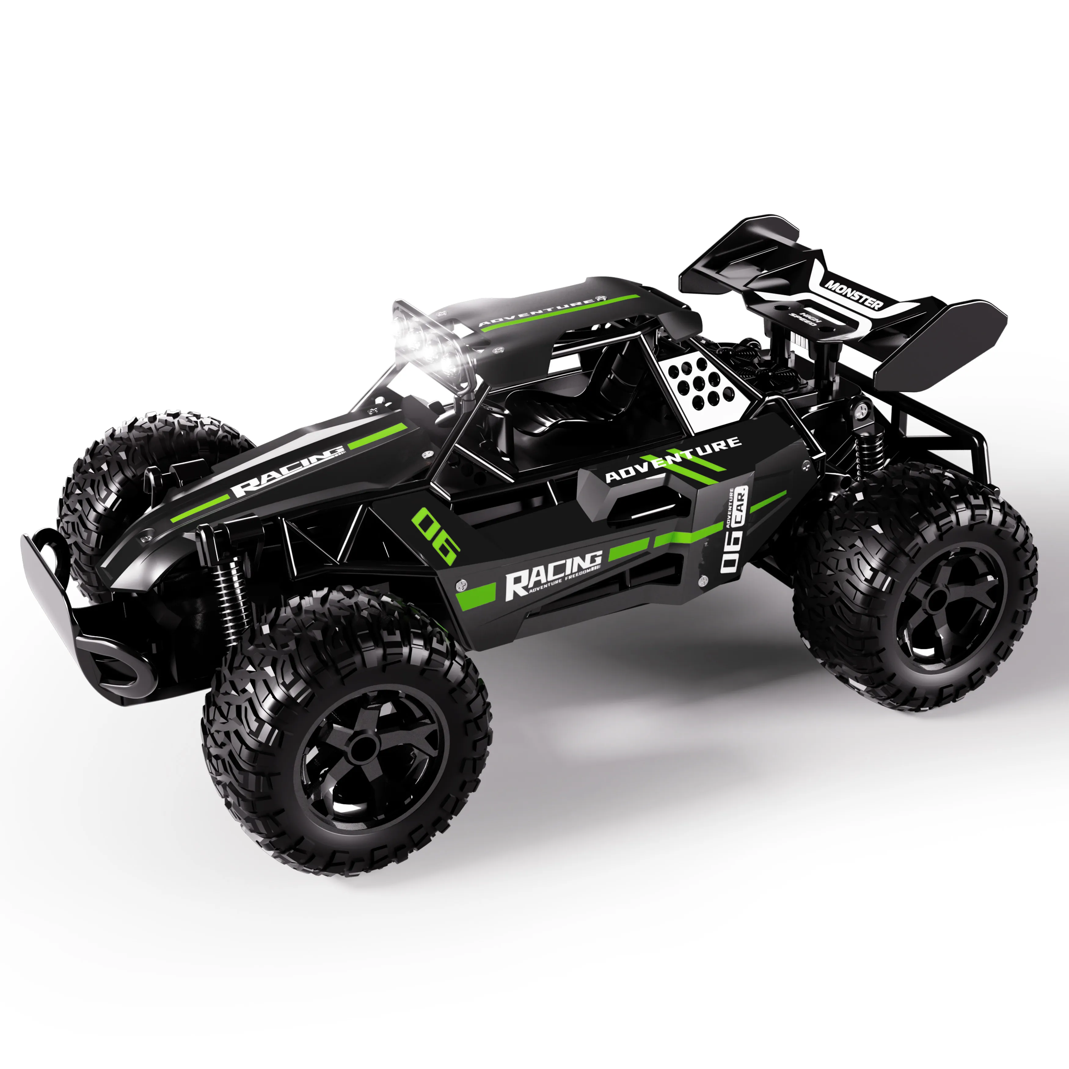 2WD Metal RC Truck Pro - Black