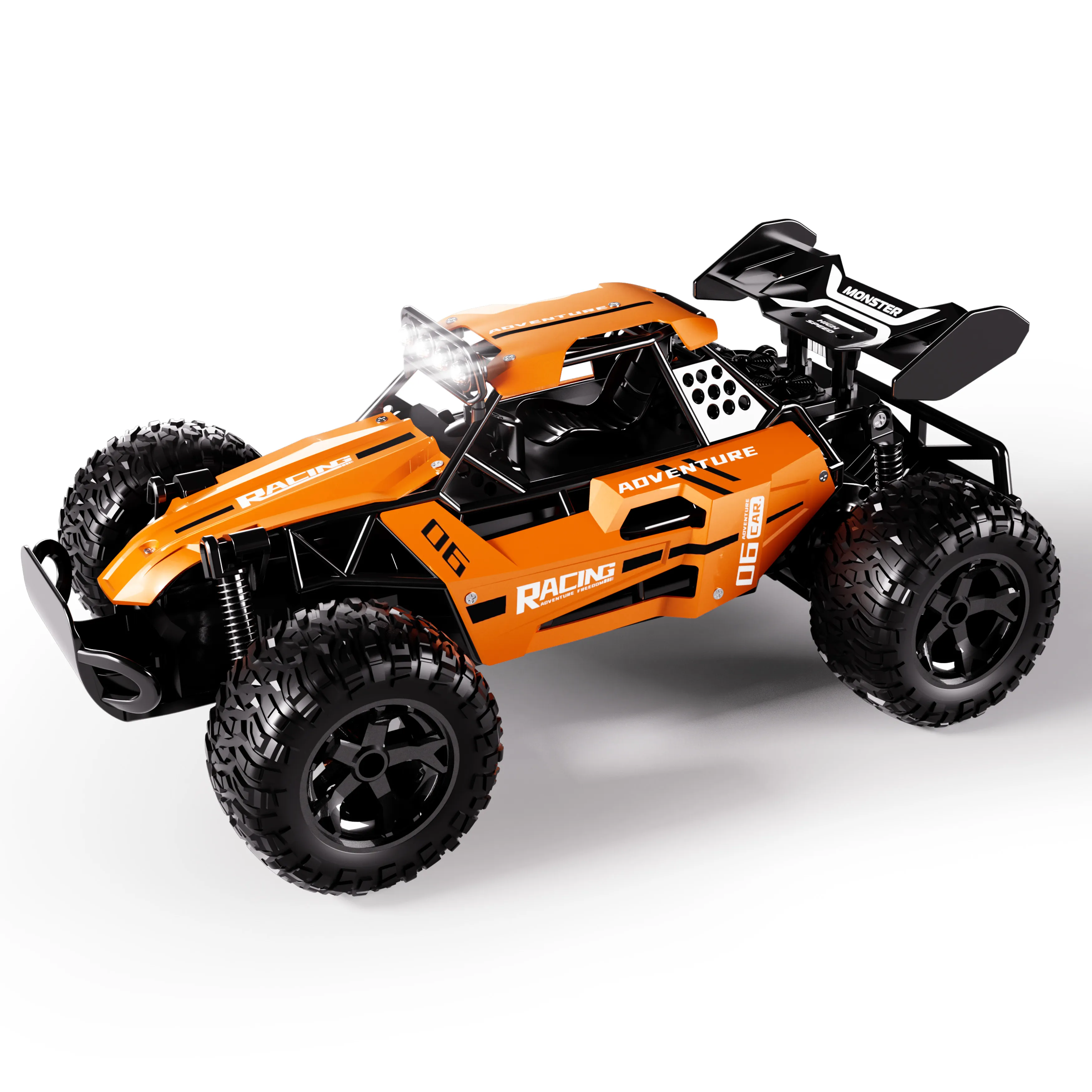 2WD Metal RC Truck Pro - Orange
