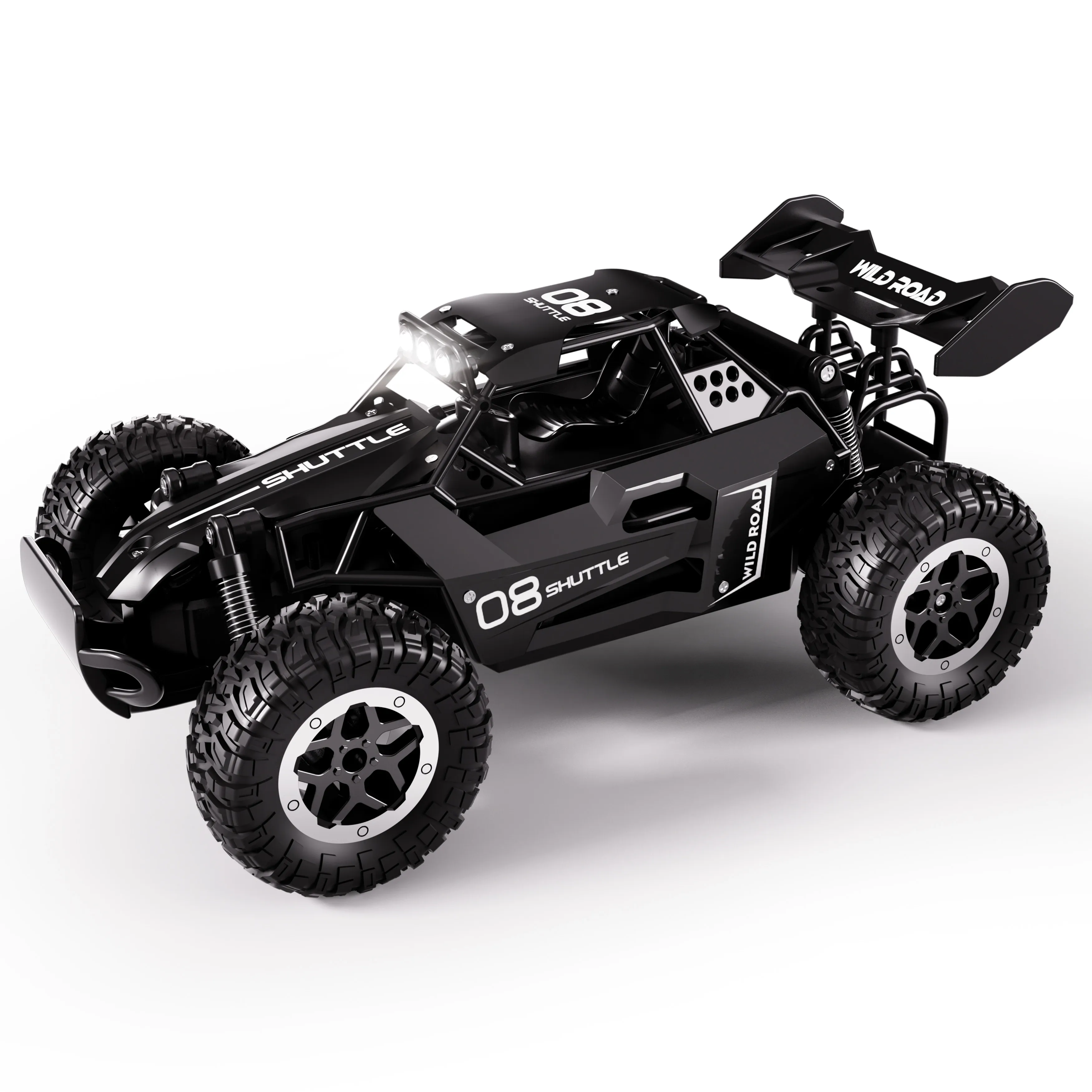 2WD Metal RC Truck - Black