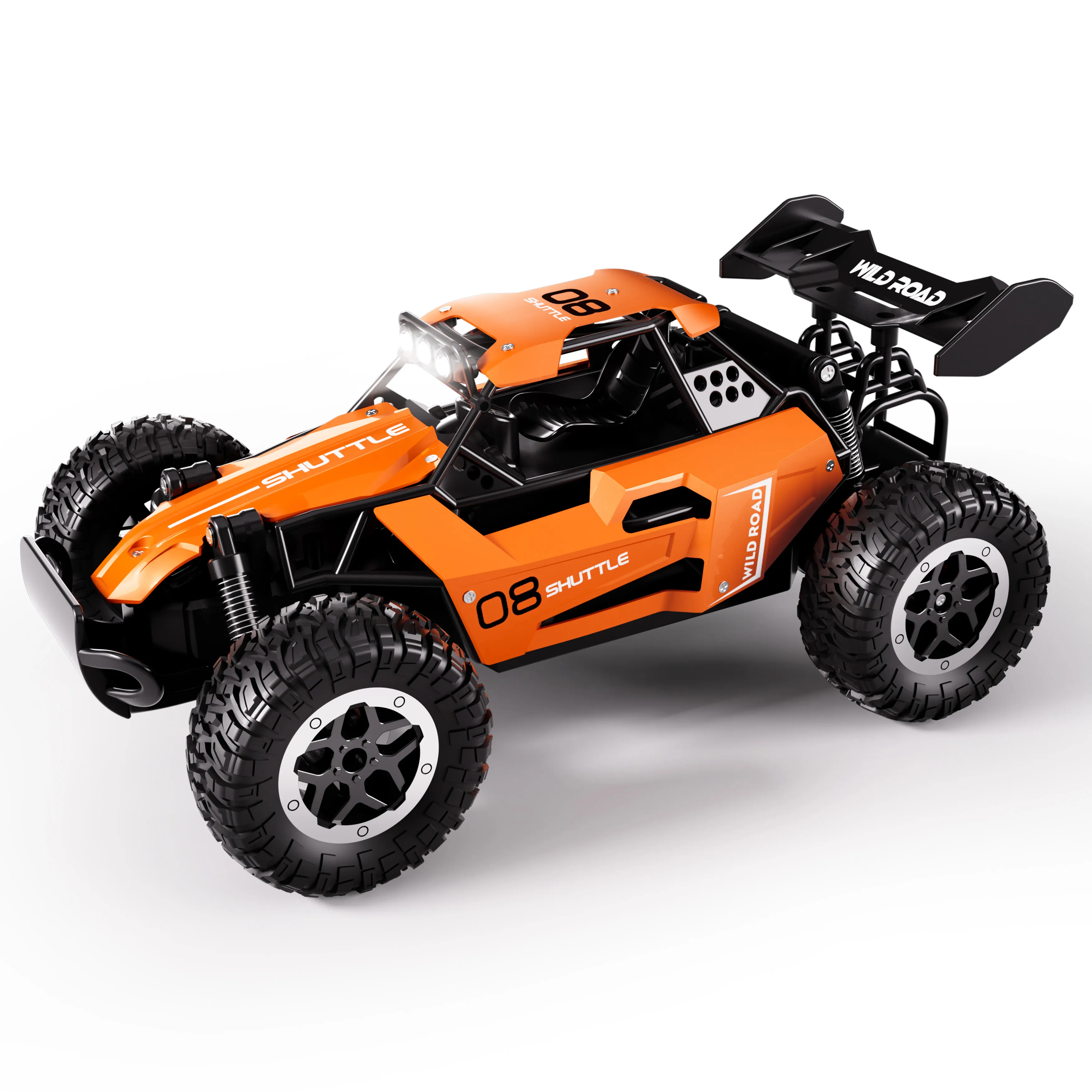 2WD Metal RC Truck - Orange