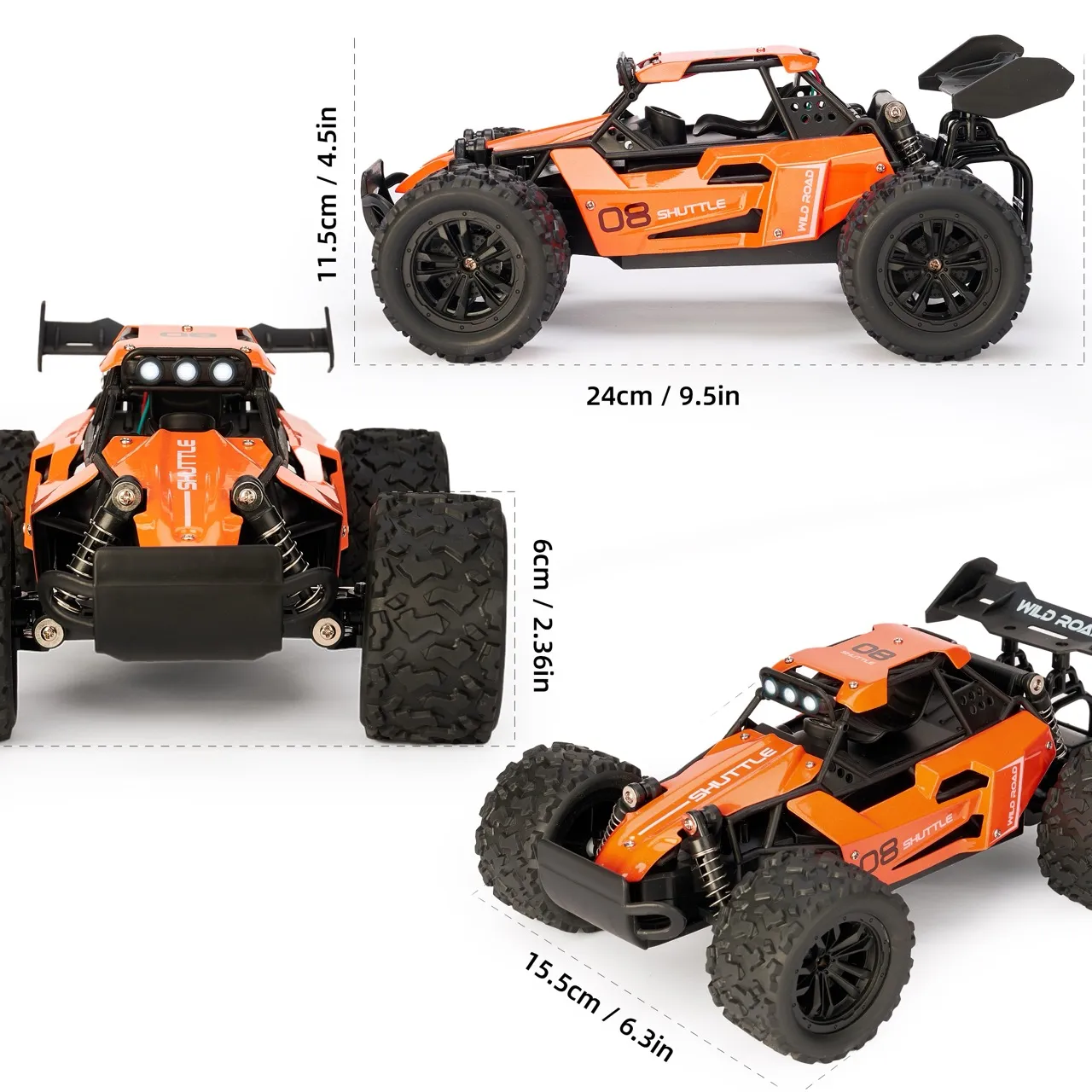 2WD Metal RC Truck Next - 5