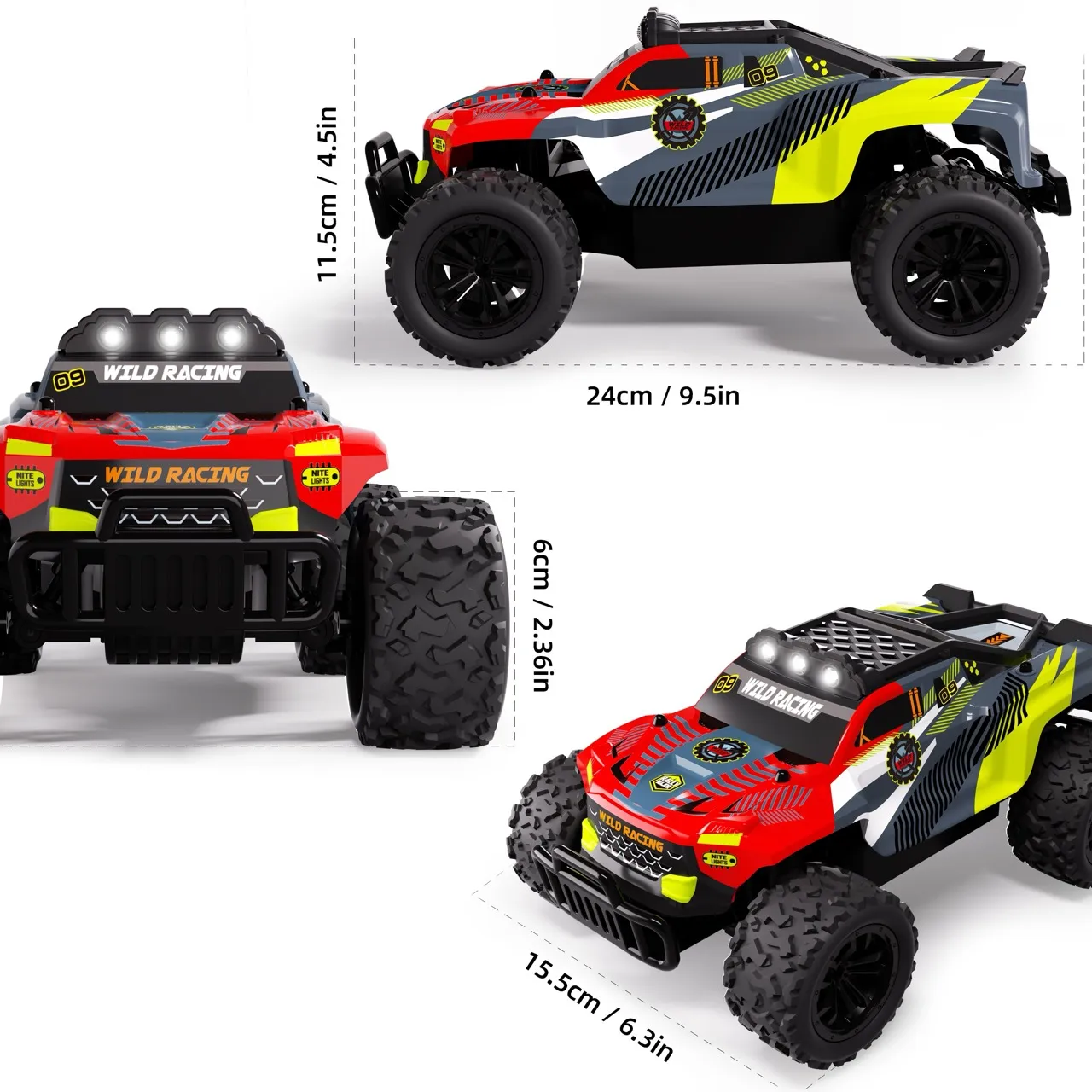 2WD Metal RC Truck - 4